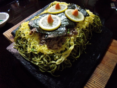 瓦そば　たかせ別館　瓦そば１