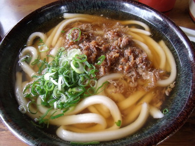 大力うどん　肉うどん
